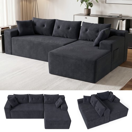 Ecksofa form cord modulares - l-form,