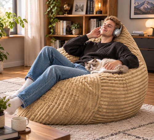 Sitzsack 3in1 bodensofa - sitzsack,