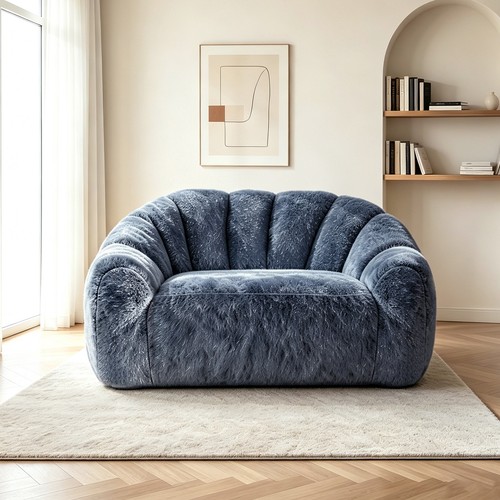Gemütliches flausch sitzsack - gemütliches,
