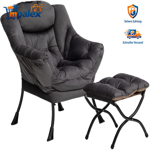 Ohrensessel mit hocker - ohrensessel,