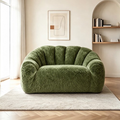 Plüsch sitzer sitzsack sofa - sitzsack,
