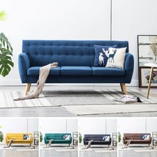 3-Sitzer Sofa Stoff Couch