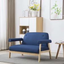 Sofa 2-Sitzer Stoff