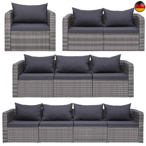 Gartensofa ecksofa poly rattan - ecksofa,