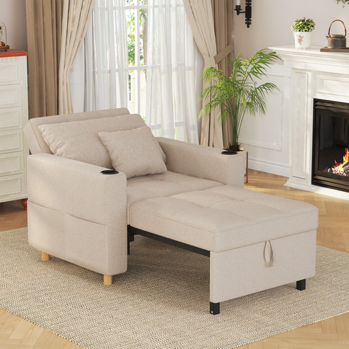 Schlafsessel extrabreit - 3-in-1,