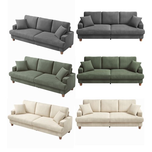 221 sofa couch cordstoff - 221,