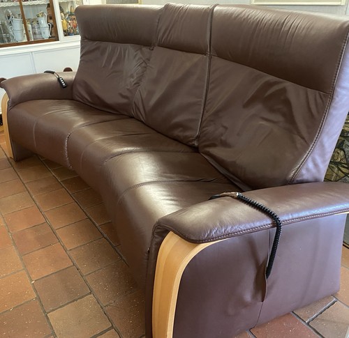 Trapez couch leder - couch,