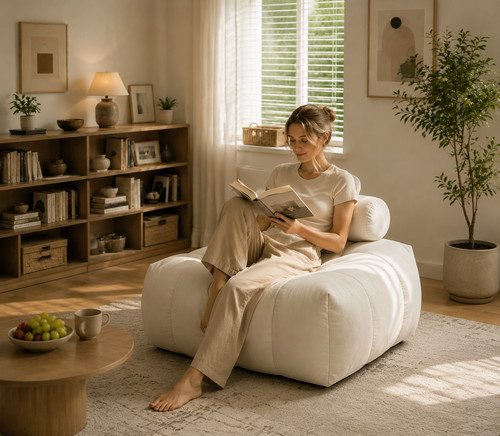 Sitzsack einzelsofa ohne - sitzsack,