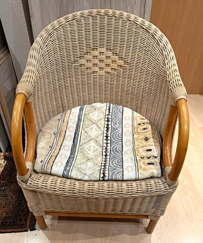 Rattan sessel mit - rattan-sessel,